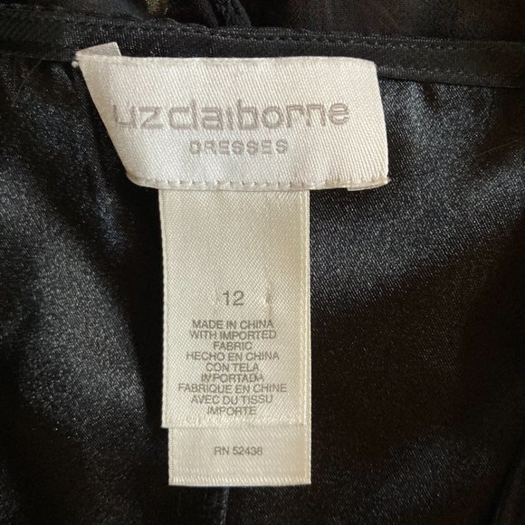 Liz Claiborne Black Midi Dress - Picture 8 of 11